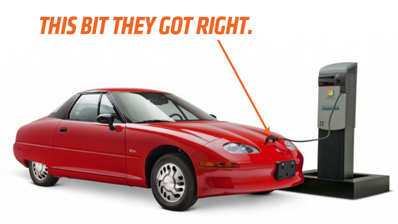 Illustration for article titled A Review Of The GM EV1, Or At Least What I Can Remember After 20 Years